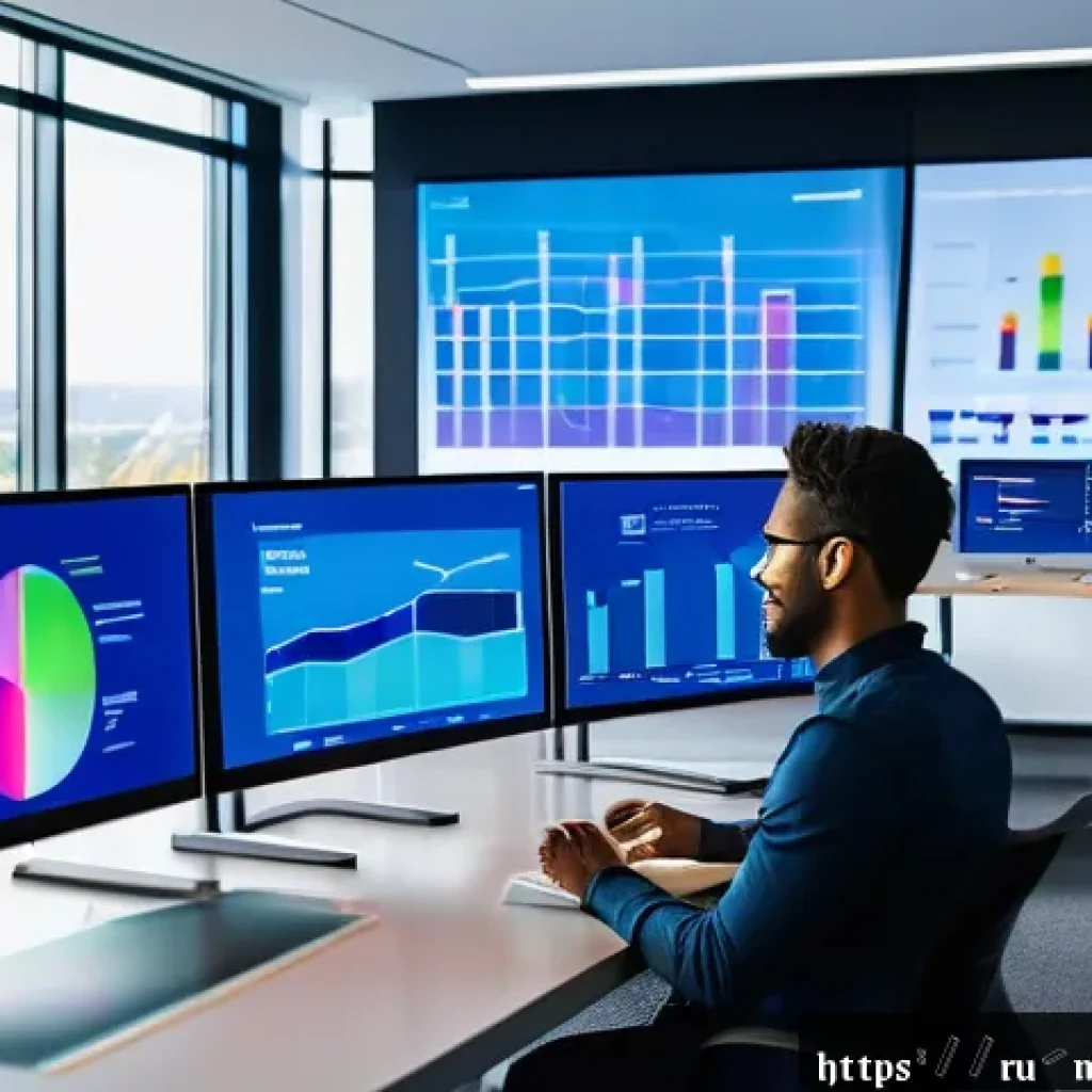 행동경제학을 통한 고객 여정 분석 - A modern digital marketing office scene showing a diverse team of professionals analyzing customer b...